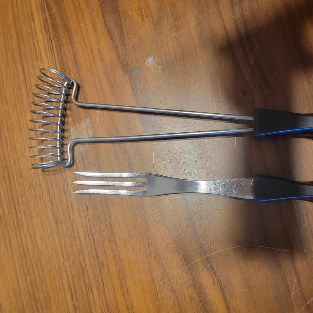 Stainless Steel Cutco Fork And Mixer